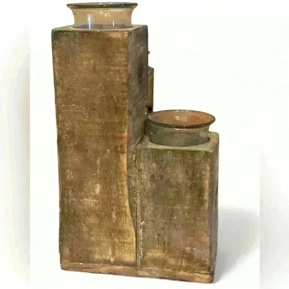 🏡 Wooden Tea Light Candle Home Decor 🏡 - Picture 3 of 4